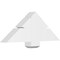 Ekena Millwork Redmond Architectural Grade PVC Gable Bracket, 36"W x 13 1/2"H x 4"D x 6"F, 9/12 Pitch GBP036X14X0406RED00 - alternate 1